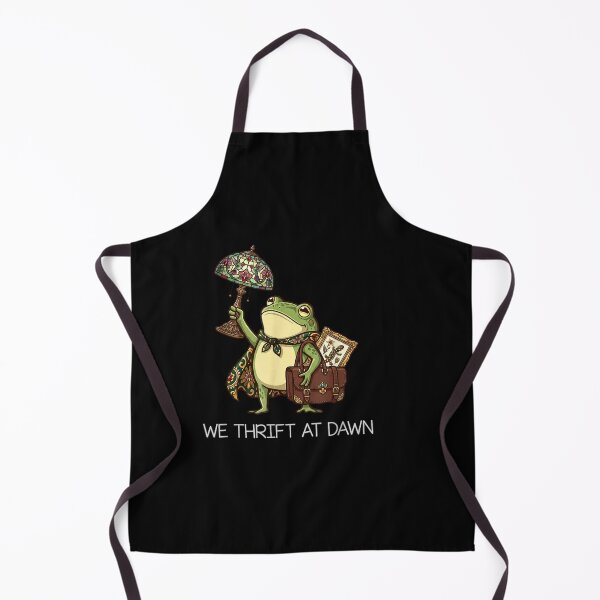 Item preview, We Thrift At Dawn Funny Frog Design designed and sold by LASTIQUE-dd.