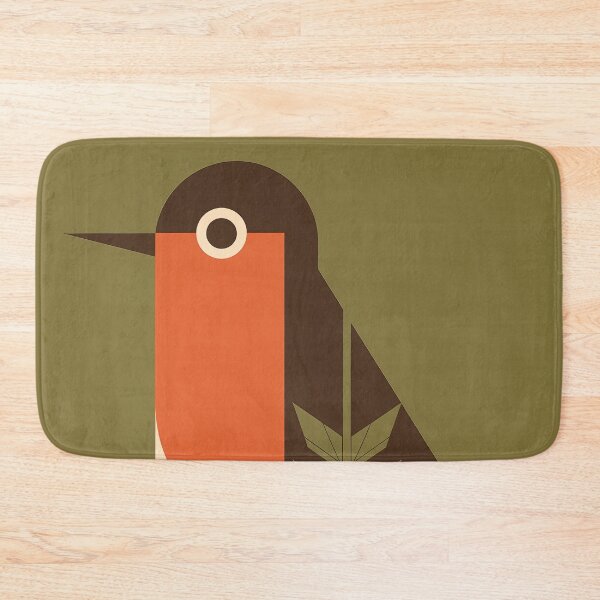 Item preview, Retro 70s Mid Century Bauhaus Bird Illustration designed and sold by Filora Atelier | Bird Art.