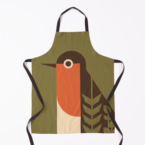 Item preview, Retro 70s Mid Century Bauhaus Bird Illustration designed and sold by Filora Atelier | Bird Art.