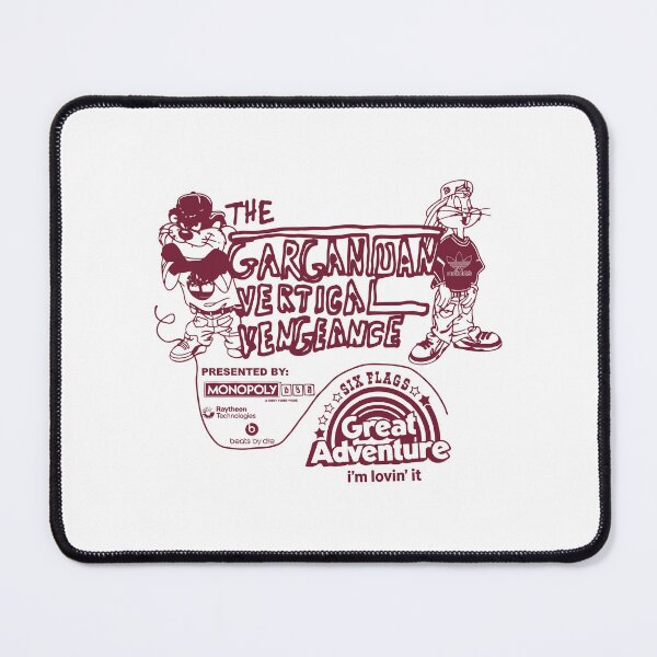 Item preview, The Gargantuan Vertical Vengeance - Tasmanian Devil - Bugs Bunny - Six Flags Great Adventure - Monopoly - Raytheon - Beats By Dre - I'm Lovin' It designed and sold by a2ungugu.
