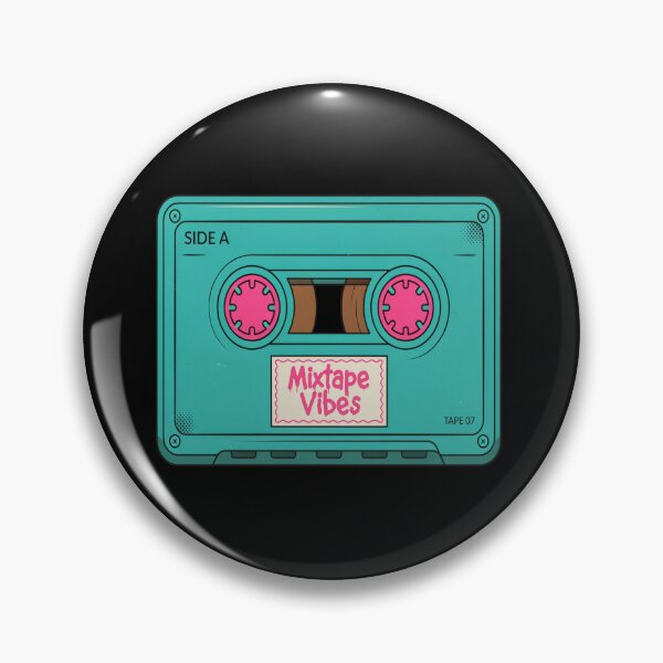 Item preview, Mixtape Vibes – Retro 80s Cassette Tape Design designed and sold by Midnight Veil Designs.