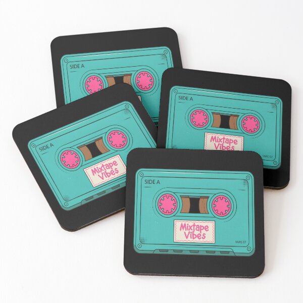 Item preview, Mixtape Vibes – Retro 80s Cassette Tape Design designed and sold by Midnight Veil Designs.