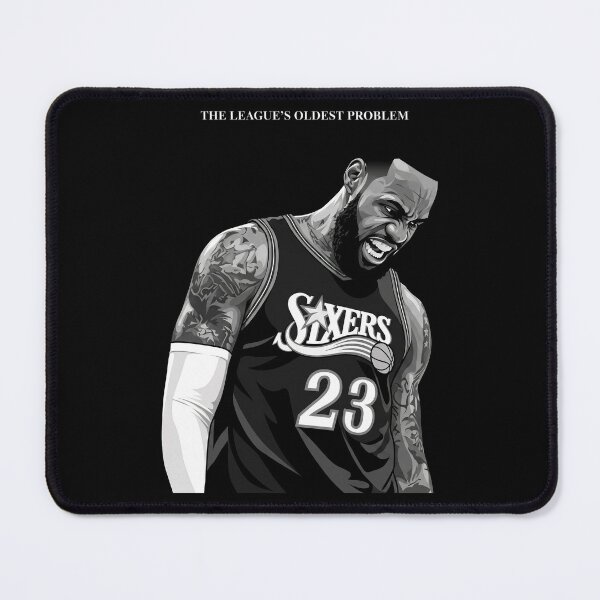 Item preview, LeBron James - Philadelphia 76ers - The League's Oldest Problem designed and sold by a2ungugu.