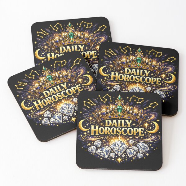 Item preview, Royal Crown Zodiac Daily Horoscope Astrology Cosmic Design designed and sold by irfanshikh.