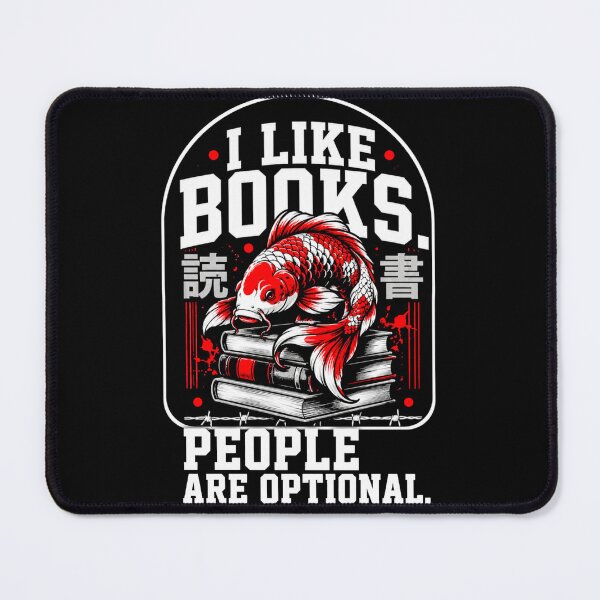 Item preview, I Like Books People Are Optional designed and sold by StockAnime.