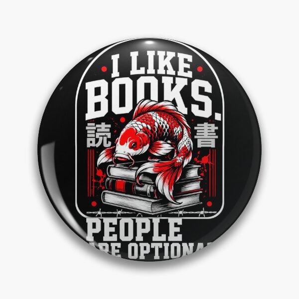 Item preview, I Like Books People Are Optional designed and sold by StockAnime.
