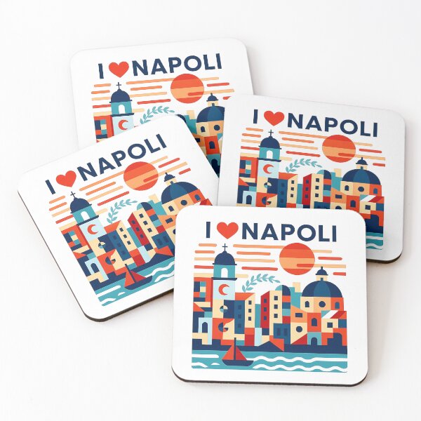 Item preview, Napoli Italy Travel Souvenir - San Francesco di Paola Retro Art designed and sold by OzzFrequency.