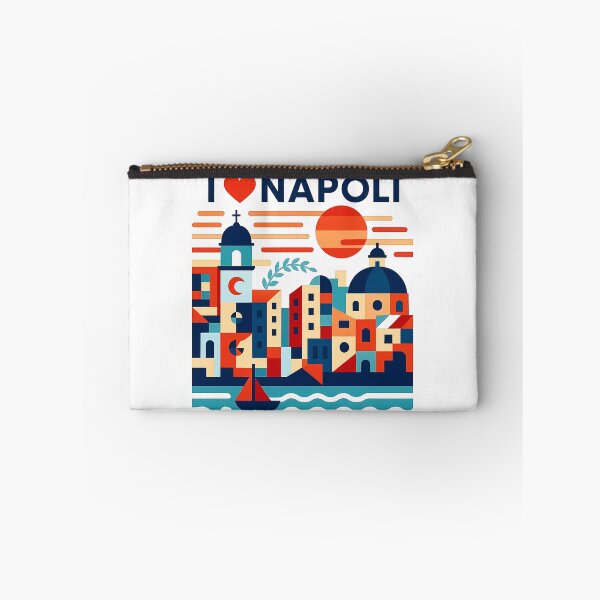 Item preview, Napoli Italy Travel Souvenir - San Francesco di Paola Retro Art designed and sold by OzzFrequency.