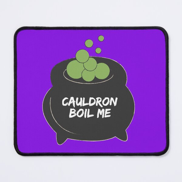 Item preview, Cauldron Boil Me - Cauldron Sticker Design designed and sold by Beccaanimae-BHD.