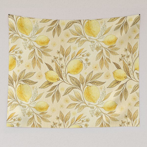 Item preview, Vintage Lemon Orchard Botanical designed and sold by Storybook Botanica.