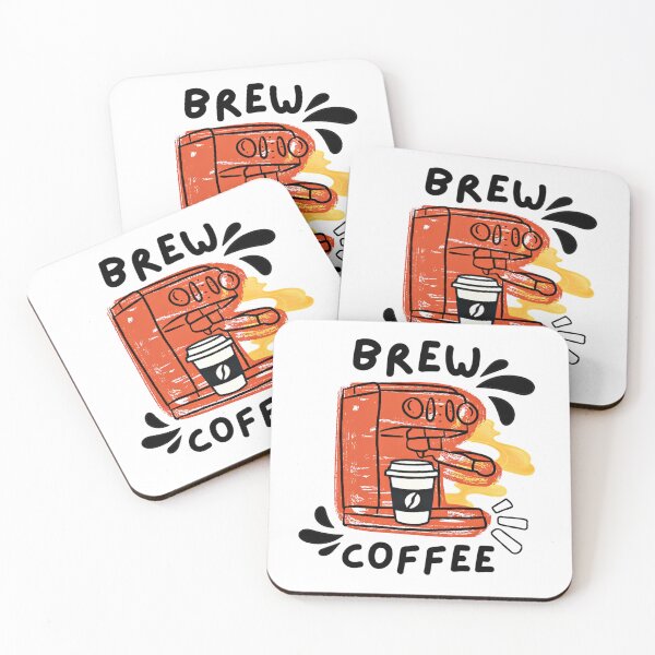 Item preview, Brew Coffee designed and sold by DEZINOMANIA.