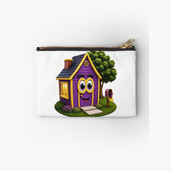 Item preview, Purple cartoon house with yellow trim. designed and sold by Scott Hayes.