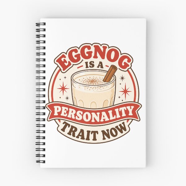 Item preview, Eggnog Is a Personality Trait Now designed and sold by CerealBoxInk.