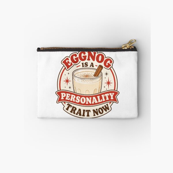 Item preview, Eggnog Is a Personality Trait Now designed and sold by CerealBoxInk.