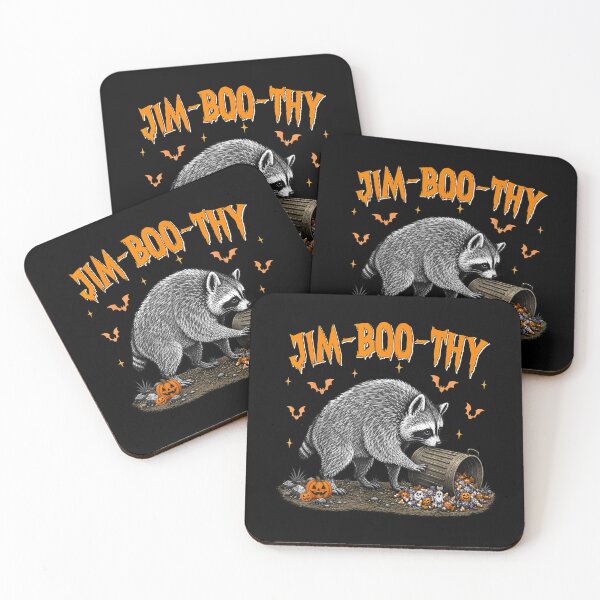 Item preview, Jim Boo Thy Halloween Raccoon Trash Panda designed and sold by LASTIQUE-dd.