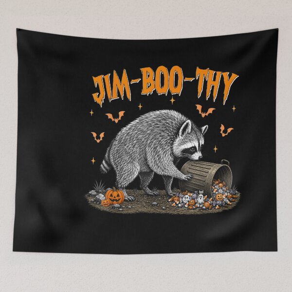 Item preview, Jim Boo Thy Halloween Raccoon Trash Panda designed and sold by LASTIQUE-dd.