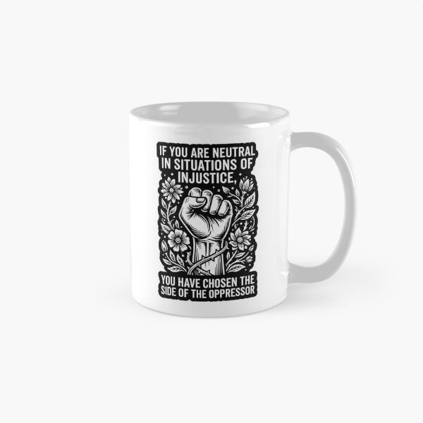 Item preview, Social Justice Activism Raised Fist Quote Decal, Progressive Human Rights Art Gift designed and sold by raedattia.