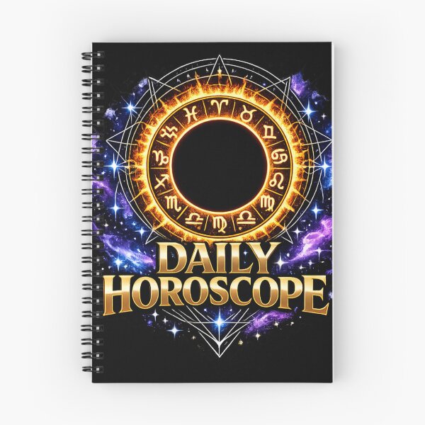 Item preview, Golden Zodiac Wheel Daily Horoscope Cosmic Astrology Design designed and sold by irfanshikh.