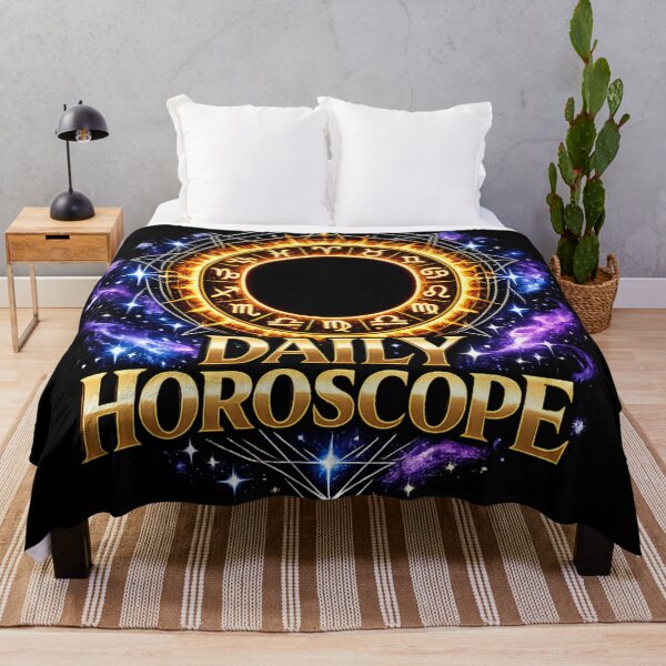 Item preview, Golden Zodiac Wheel Daily Horoscope Cosmic Astrology Design designed and sold by irfanshikh.