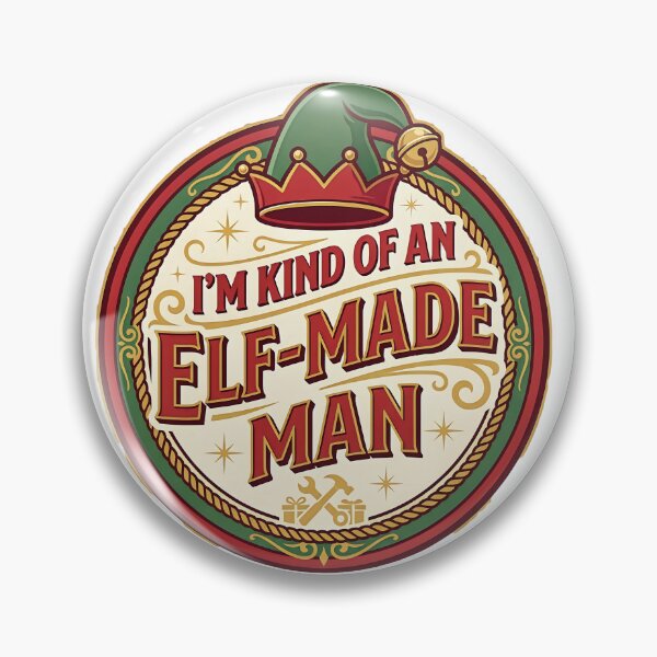 Item preview, I'm Kind of an Elf-Made Man designed and sold by CerealBoxInk.