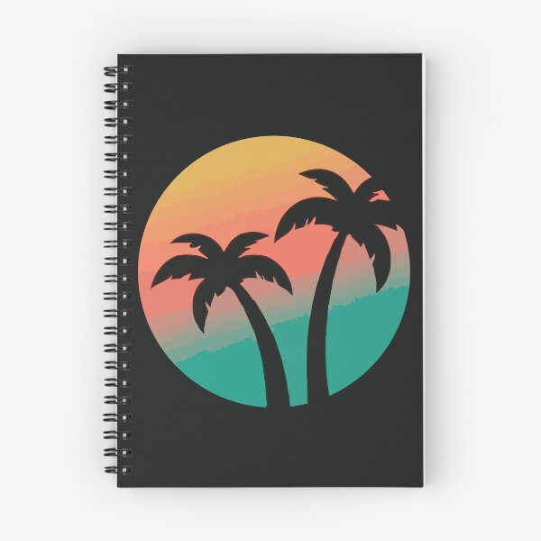 Item preview, Retro Palm Trees Sunset designed and sold by Gkinoki.