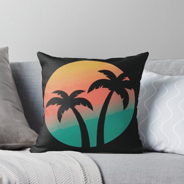 Item preview, Retro Palm Trees Sunset designed and sold by Gkinoki.