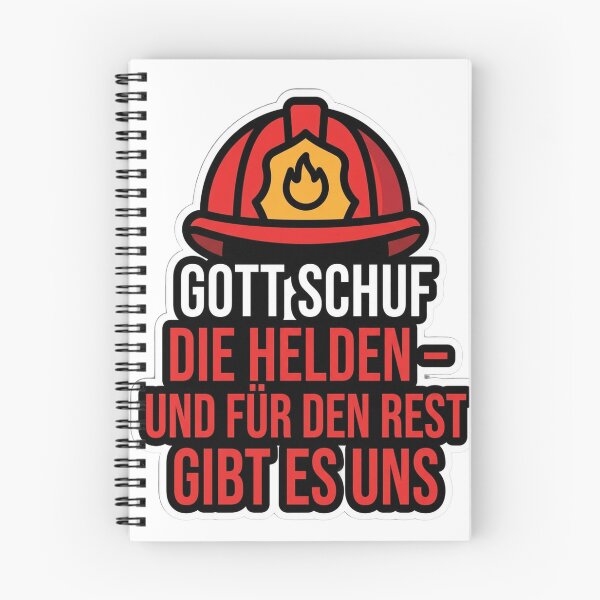 Item preview, God created the heroes – and for everything else, there's us | Firefighter slogan shirt designed and sold by AlarmstufeF.