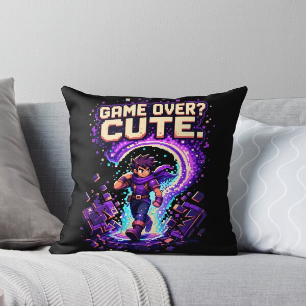 Item preview, Game Over Cute - Pixel Art RPG Gamer designed and sold by SVox.