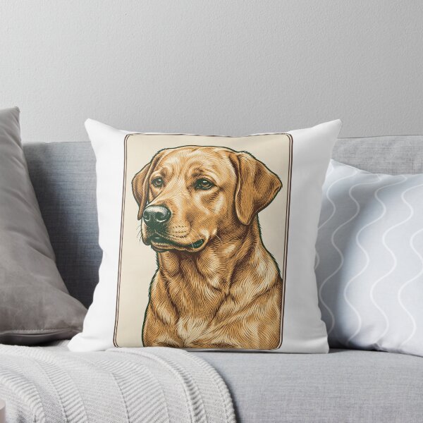 Item preview, Labrador Retriever Fine Line Sporting Portrait Design designed and sold by Ninjacatoff.