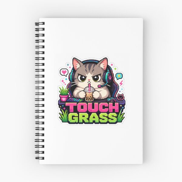 Item preview, TOUCH GRASS designed and sold by HotCoff33.