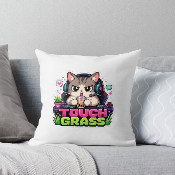 Item preview, TOUCH GRASS designed and sold by HotCoff33.