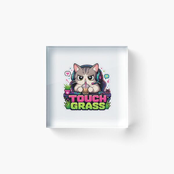 Item preview, TOUCH GRASS designed and sold by HotCoff33.