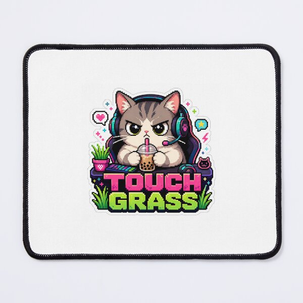 Item preview, TOUCH GRASS designed and sold by HotCoff33.