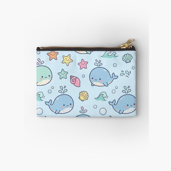 Item preview, Cute Pastel Whale Underwater Seamless Pattern designed and sold by Shivi-designs.