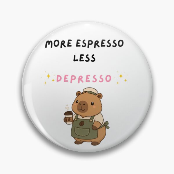 Item preview, More Espresso Less Depresso designed and sold by Spinachravioli.