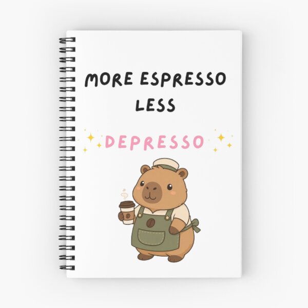 Item preview, More Espresso Less Depresso designed and sold by Spinachravioli.