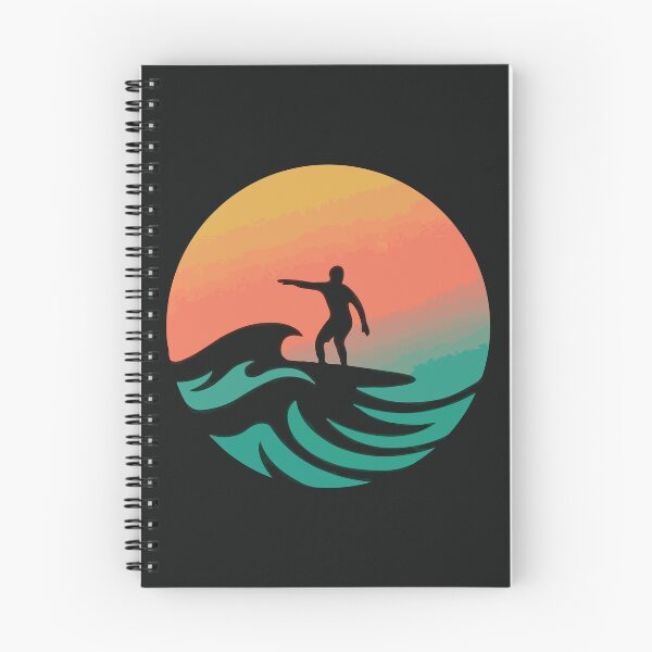 Item preview, Retro Surfer Sunset designed and sold by Gkinoki.