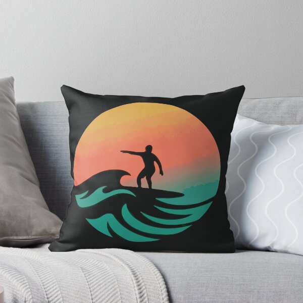 Item preview, Retro Surfer Sunset designed and sold by Gkinoki.