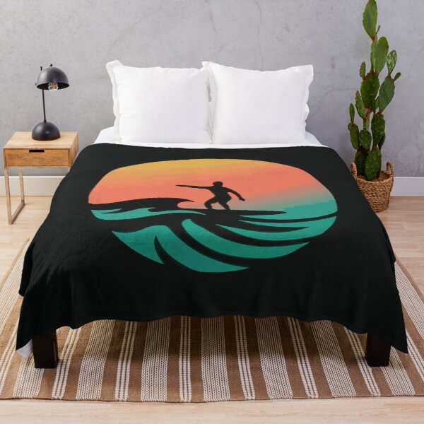 Item preview, Retro Surfer Sunset designed and sold by Gkinoki.
