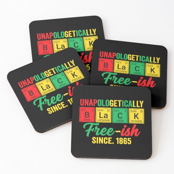 Item preview, Unapologetically Black - Free-ish Since 1865 - Periodic Table designed and sold by a2ungugu.