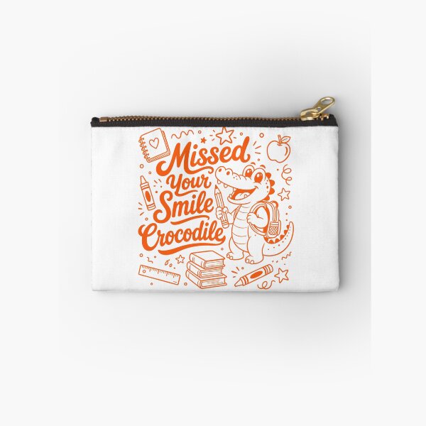 Item preview, Missed Your Smile Crocodile Shirt, Cute Back To School Teacher Tee, First Day Of School Gift, Funny Crocodile T-Shirt For Kids designed and sold by NettyDesign.