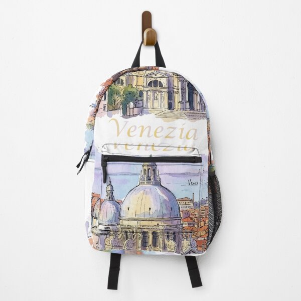 Item preview, Venice Italy Santa Maria della Salute Basilica Watercolor Art designed and sold by NareArt.