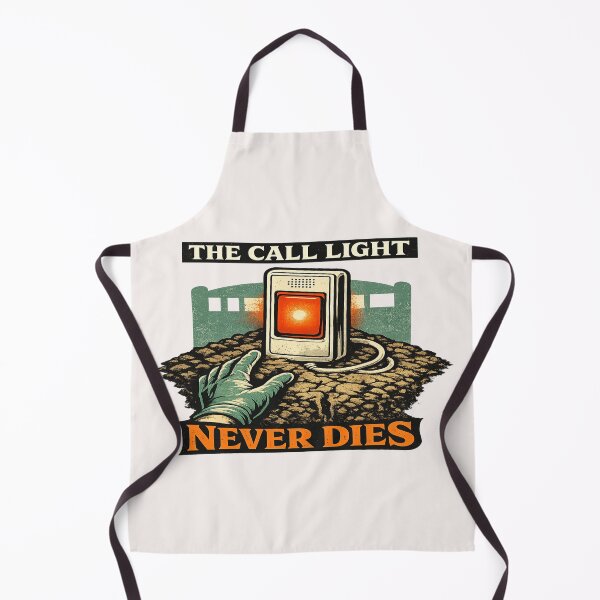 Item preview, Night Shift Nurse Call Light Halloween designed and sold by POD DYNASTY | Original Print On Demand T-Shirt Graphics.