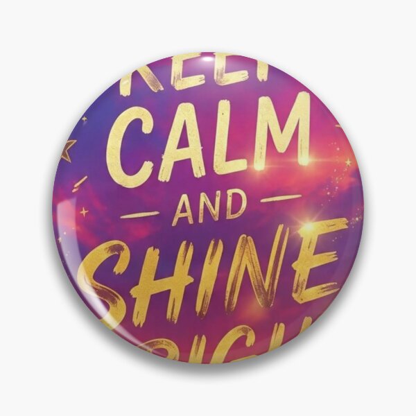 Item preview, Keep calm and shine bright designed and sold by Glitek69.
