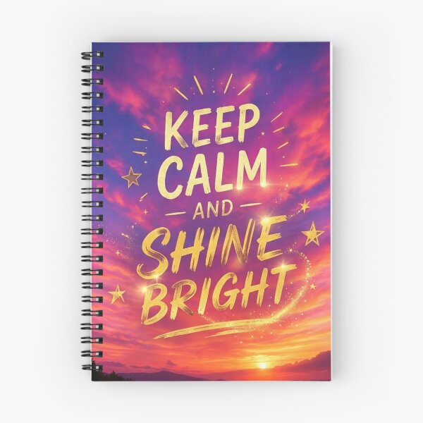 Item preview, Keep calm and shine bright designed and sold by Glitek69.