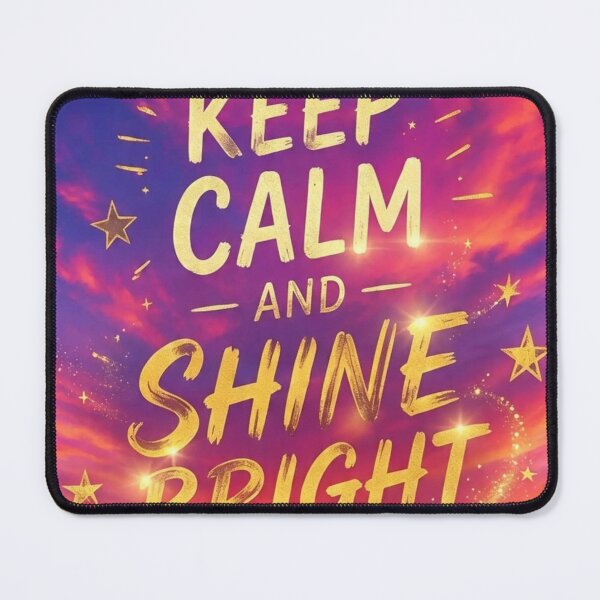 Item preview, Keep calm and shine bright designed and sold by Glitek69.