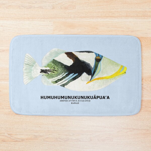 Item preview, HUMUHUMUNUKUNUKUAPUA'A-Rhinecanthus rectangulus designed and sold by BEATRIZ ABAITUA.