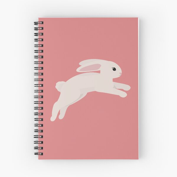 Item preview, Cute Jumping Bunny | Minimal Rabbit Illustration | Kawaii Bunny Animal Design designed and sold by Rush2Buy.