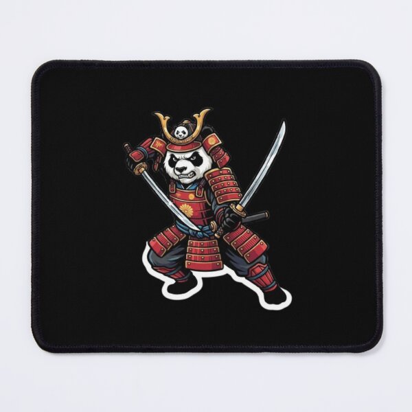 Item preview, Japanese Samurai Panda Warrior with Swords Art designed and sold by DailySparks.