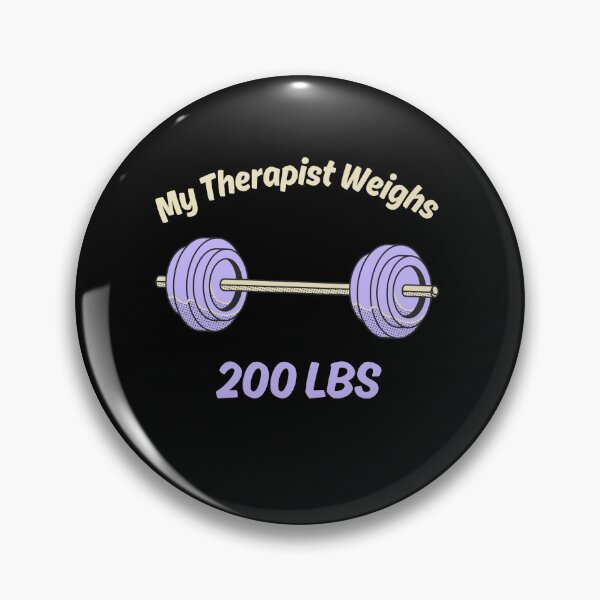 Item preview, My therapist Weighs 200lbs designed and sold by Konvero.